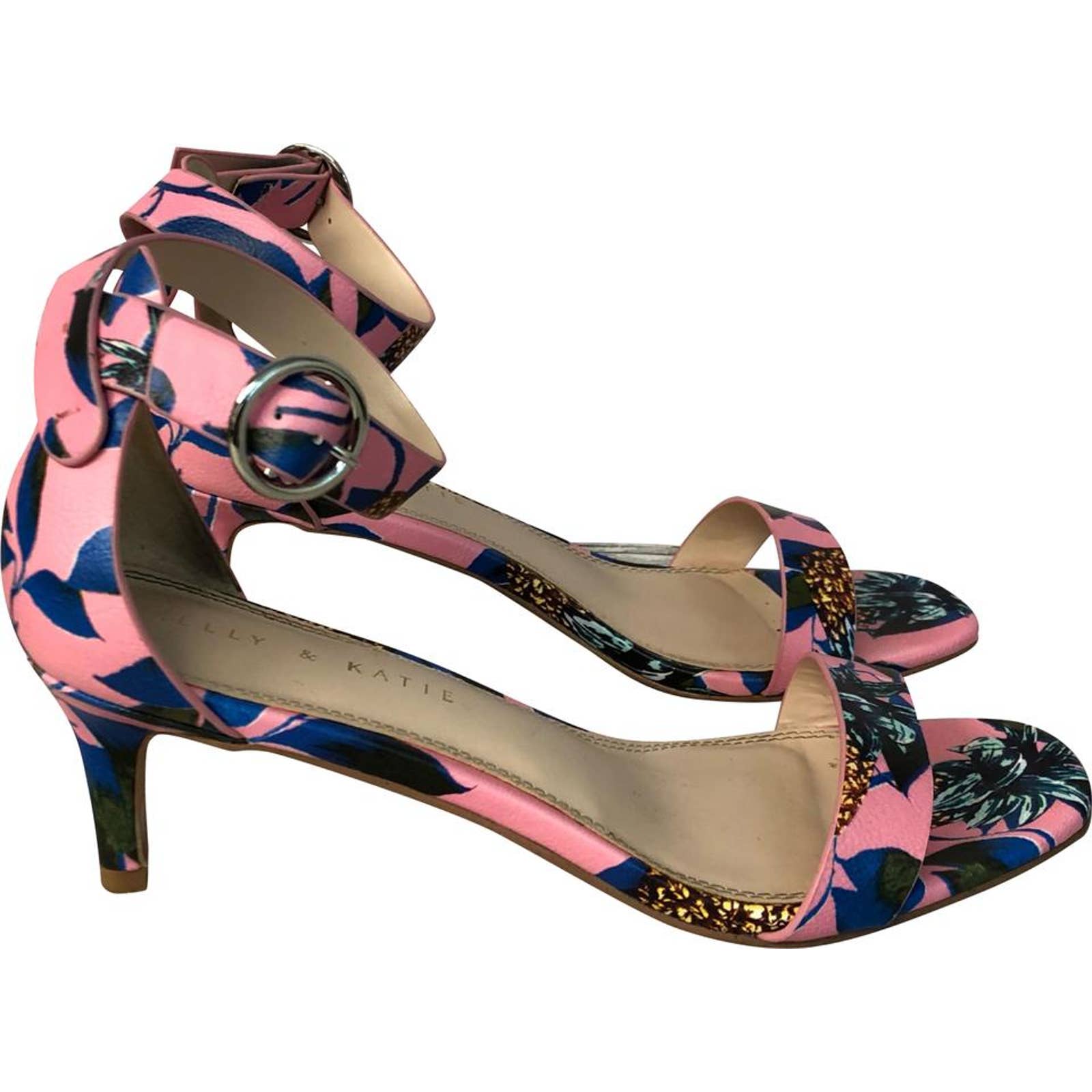 Kelly & Katie Floral Print Sandal 7.5